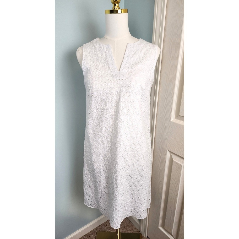 Vineyard Vines Womens Size 0 Dress Eyelet Cottagecore Dress Feminine